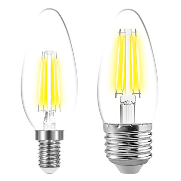 Basic Series LED Filament Candle Bulb