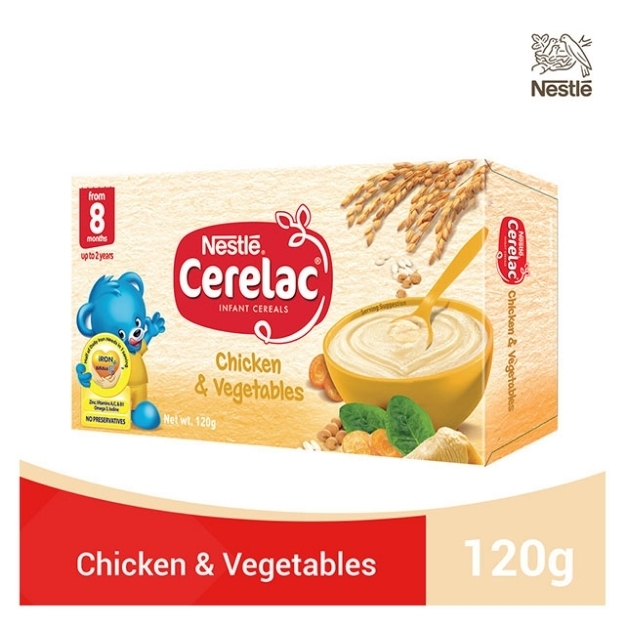 Picture of Nestle Cerelac Chicken and Vegetables 120g, CER05