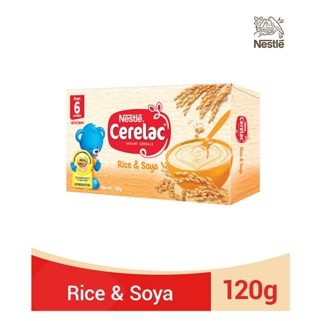 Picture of Nestle Cerelac Rice and Soya 120g, CER06