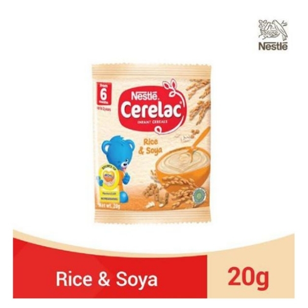 Picture of Nestle Cerelac Rice and Soya 20g, CER20