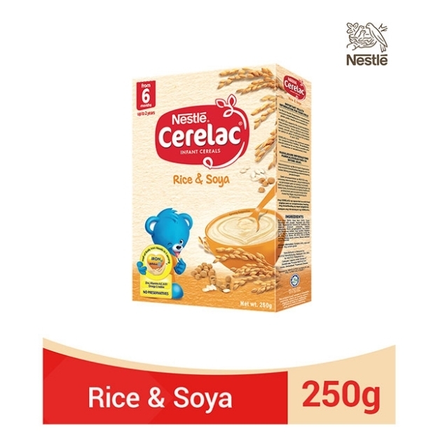 Picture of Nestle Cerelac Rice and Soya 250g, CER27