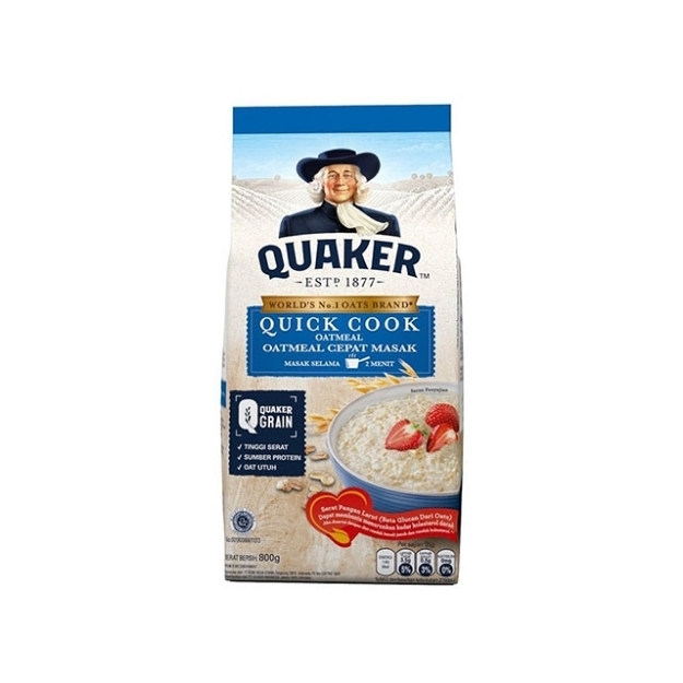 Picture of Quaker Oats Quick Cook ((200g, 400g, 800g), QUA24
