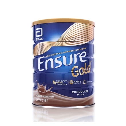 Picture of Ensure Gold Chocolate Gluten and Lactose-free 850g, ENSUREGOLD850