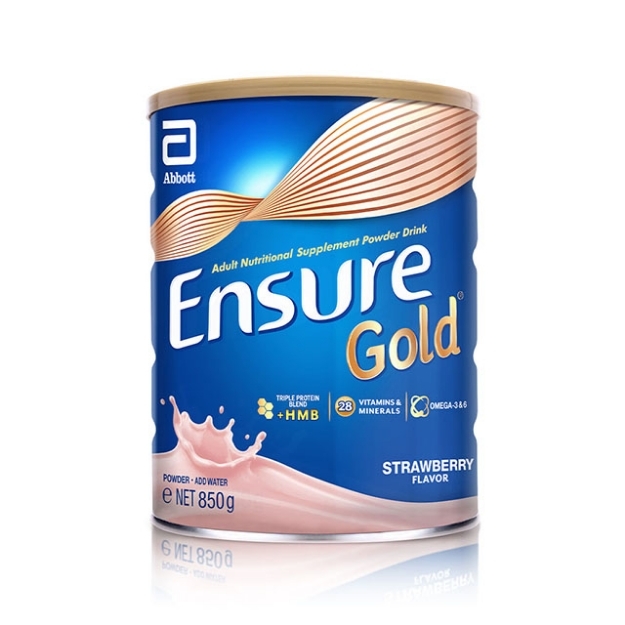 Picture of Ensure Gold HMB Strawberry 850g, ENSURESTRAWBERRY850