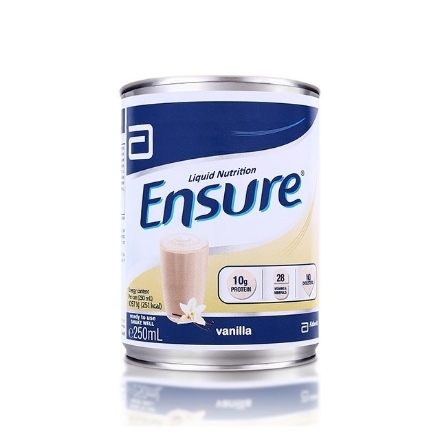 Picture of Ensure Liquid Vanilla 250 ml (Stackable), ENSUREVANILLASTACKABLE