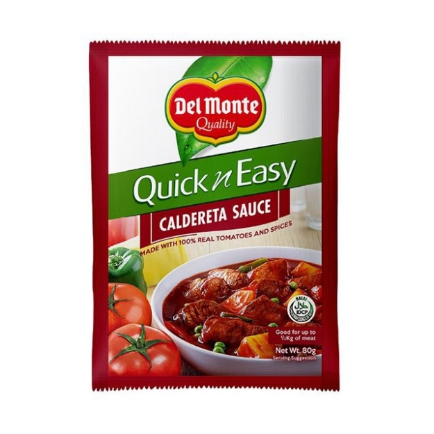 Picture of Del Monte Quick 'n Easy Caldereta Sauce 80g, DEL233