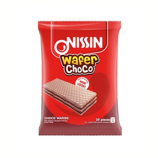 Picture of Nissin Wafer Chocolate 10g 20 packs, NIS29