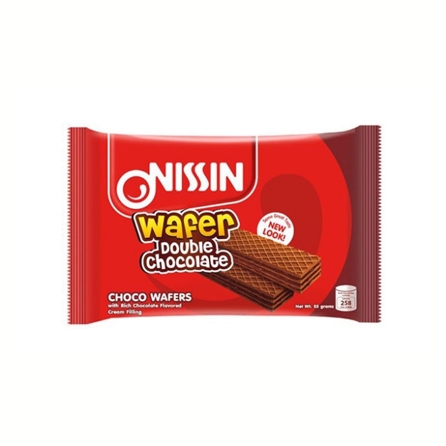Picture of Nissin Wafer Double Chocolate 55g, NIS12