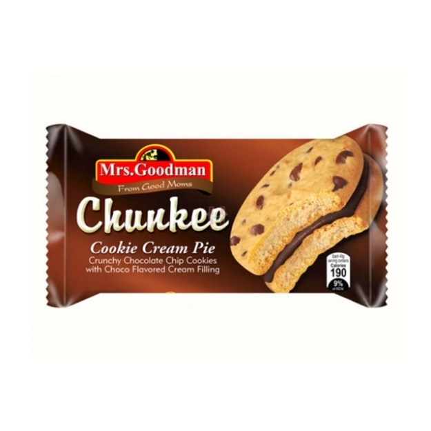 Picture of Mrs. Goodman Chunkie Cream Pie Chocolate 10 packs, MRS02