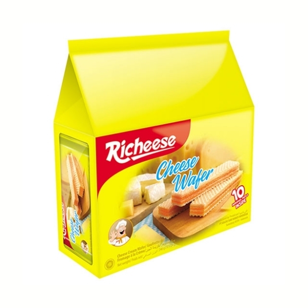 Picture of Richeese Cheese Wafer 22g 10 packs, RIC24
