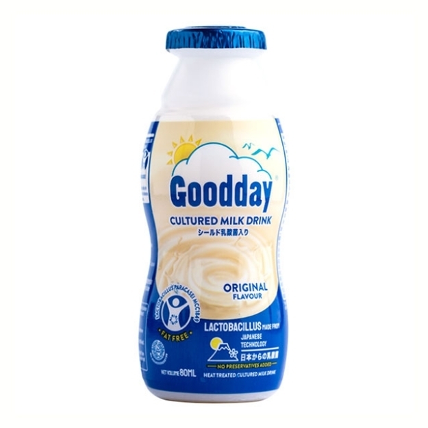 Picture of Goodday Cultured Milk 80 ml 5 pcs (Mango, Original, Strawberry), GOO16