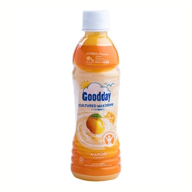 Picture of Goodday Cultured Milk 350 ml 3 pcs  (Mango, Original, Strawberry), GOO20
