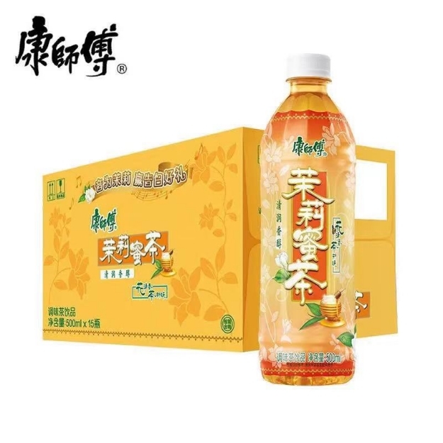 Picture of Kang Shi Fu Jasmine  Green Tea 500ml,16 Bottle / Box