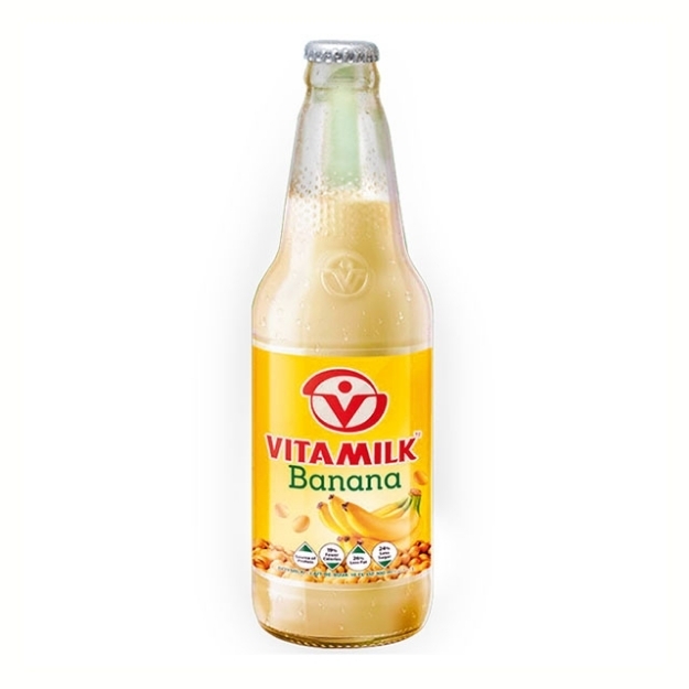 Picture of Vitamilk Soy Milk 300 ml (Banana, Choco Shake, Double Choco, Original), VIT24