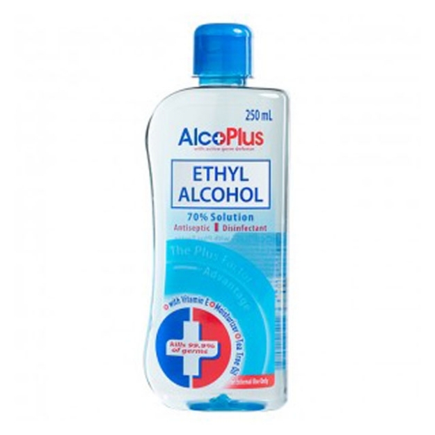 Picture of AlcoPlus Ethy Alcohol 70% Blue (150 ml, 250 ml, 500 ml), ALC04