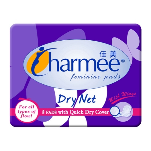 Picture of Charmee Sanitary Napkin All-flow Dry Net 8's, CHA04