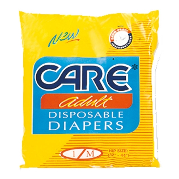 Picture of Care Adult Diaper (Medium) 1 pad, CAR99
