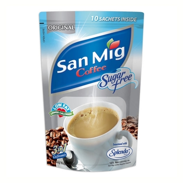 Picture of San Mig Coffee Original Sugar Free 7g 10 pcs, SAN61