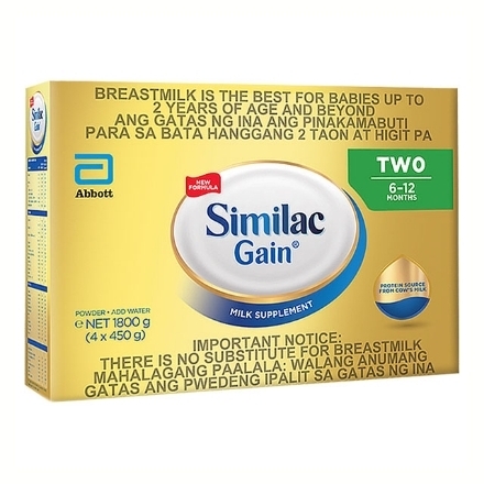 Picture of Similac Gain Two Milk Box 6-12 Months 1.8kg, SIM20