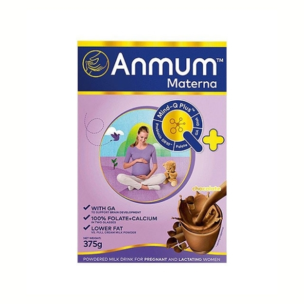 Picture of Anmum Milk Materna Chocolate Box 375g, ANM04B