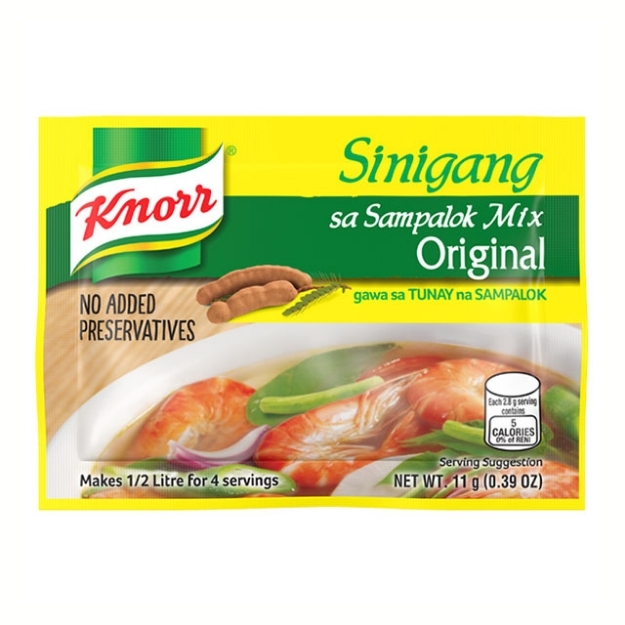 Picture of Knorr Sinigang Mix 11g (Original, Isda, Gabi), KNO86