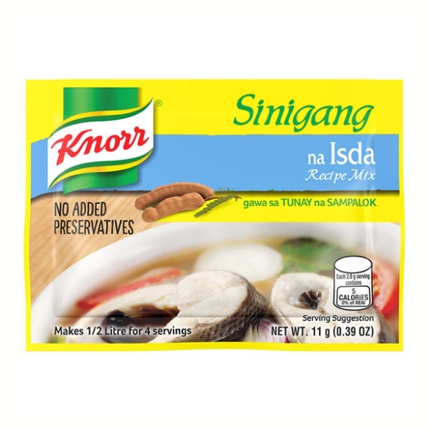 Picture of Knorr Sinigang Mix 11g (Original, Isda, Gabi), KNO86