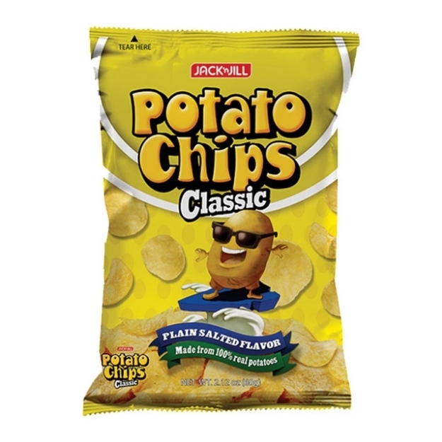 Picture of Jack n' Jill Potato Chips Classic 60g, JAC68