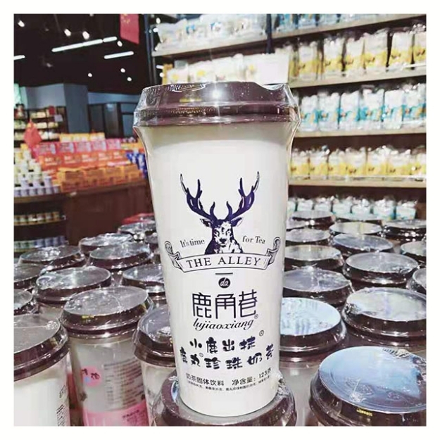 Picture of Lujiaoxiang Milk Tea Xiaoluchumo 123g 1 bottle, 1*20 bottle