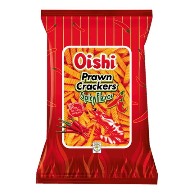 Picture of Oishi Prawn Crackers Spicy 60g, OIS06