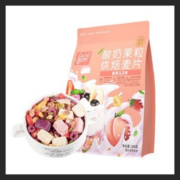 Picture of Laojin Mofang Yogurt Fruit Cubes (Peach Oolong) 300g 
