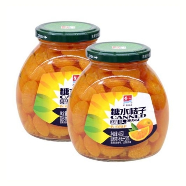 Picture of Zishan Canned Food (Orange) 485g,1 bottle,1*12 bottle
