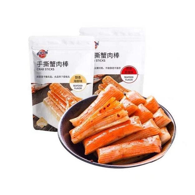Picture of Crayon Shin-Chan Crab Stick Spicy 96g, 1 pack, 1*30 pack 