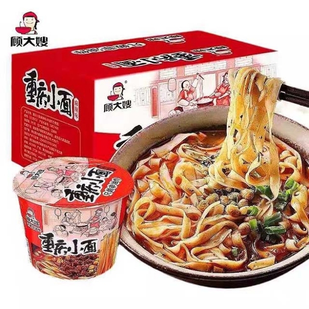 Picture of Gu Dasao (Chongqing hot and sour noodles 100g, Chongqing noodles 131g) 100g,1 box, 1*12 box