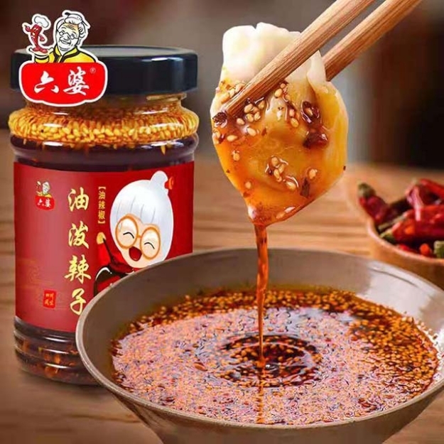Picture of Liupo (spicy sauce oil 230g,Beef sauce 260g),1 bottle, 1*24 bottle