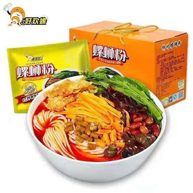 Picture of Haohuanluo snail noodles 400g,1 pack, 1*24 pack