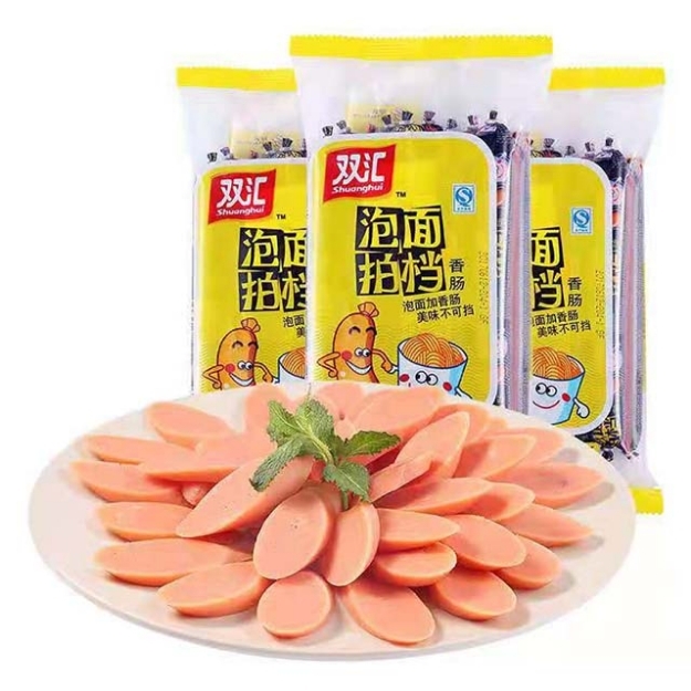 Picture of Shuanghui Instant noodle partner sausage 8 sticks of 240g,1 pack, 1*14 pack