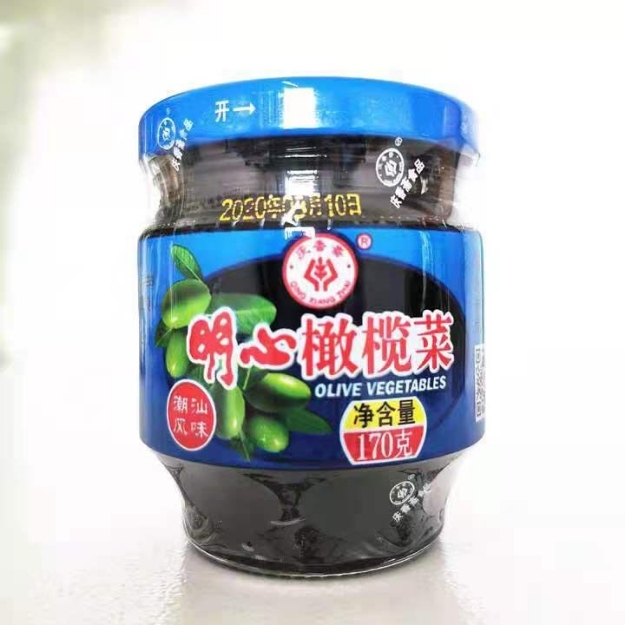 Picture of Mingxin Olive Vegetable 170g,1 bottle, 1*12 bottle