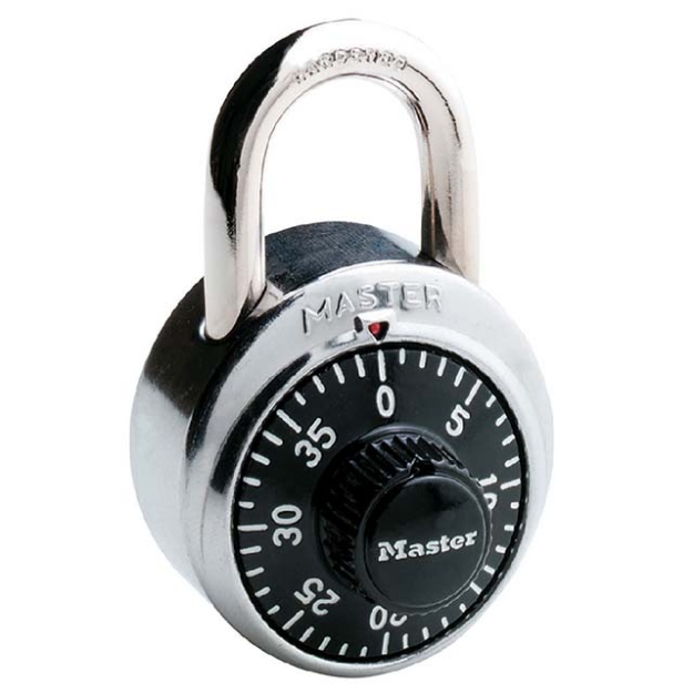 Picture of Master Lock Combination 48MM 19MM Hard Steel Shackle Padlock, MSP1500D