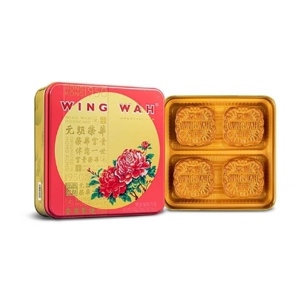 Picture of Wing Wah Lotus Seed Paste Mooncake (2 Yolks)