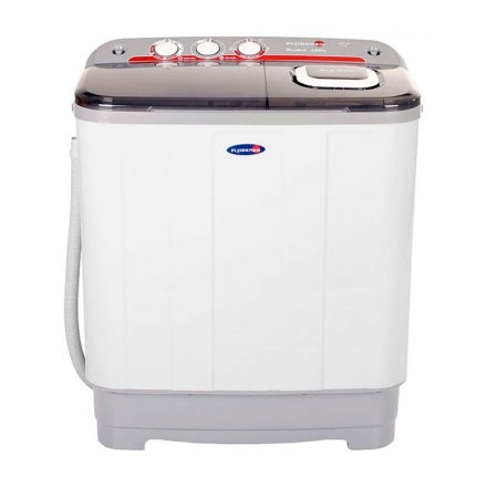 Fujidenzo 6 kg. Twin Tub Washer with Eco-Soak Wash Cycle  lets you save up to 25% detergent and water during every wash, JWT601