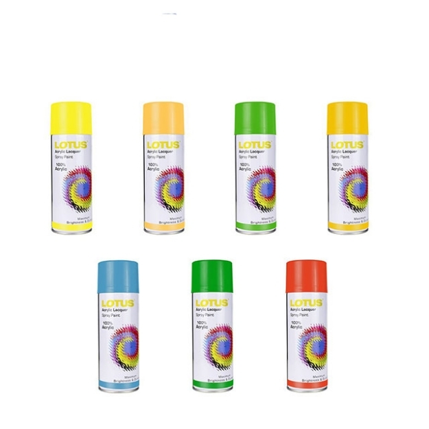 Picture of Lotus Acrylic Lacquer Spray Paint Assorted Color