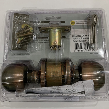 Picture of YALE VCA4147 US32D, VCA4147 US11, VCA4147 US5, Stainless Steel Cylindrical Knobset, VCA4147US32D