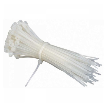 Show details for SUN AMES 100pcs Multipurpose WHITE Nylon Cable Tie Self Locking Zip Ties Cable Strap, S6678 SUN AMES 100pcs Multipurpose WHITE Nylon Cable Tie