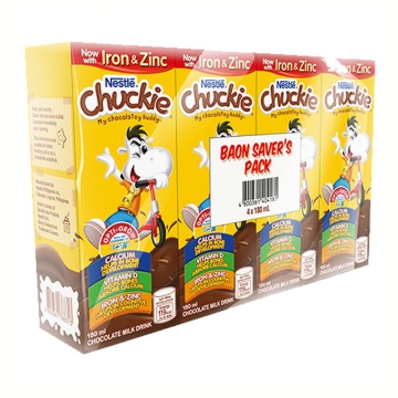 Show details for Nestle Milk Chuckie 180 ml 4 packs, NES81D Picture of Nestle Milk Chuckie 180 ml 4 packs, NES81D