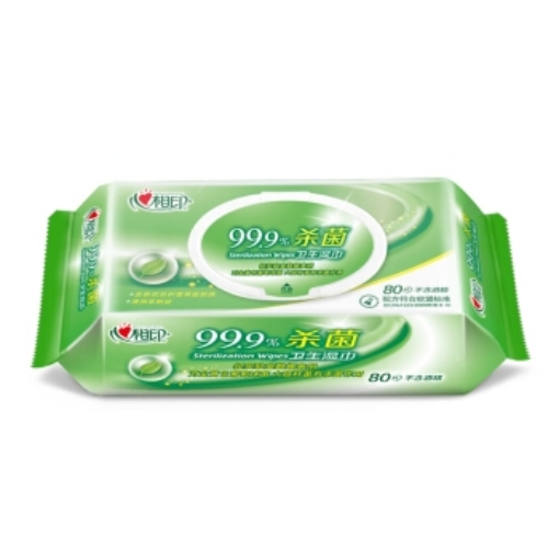 Picture of xinxiangyin hygienic wet wipes 80 pcs,1 package