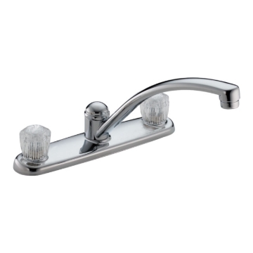 Show details for Delta Kitchen Faucet Classic 2 Knob handle -DT2102 Picture of Delta Kitchen Faucet Classic 2 Knob handle -DT2102