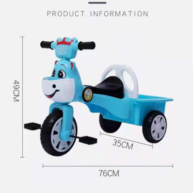 Picture of Baby Multifunctional 3 Wheels Scooter Balance Bike, BM3WSBB