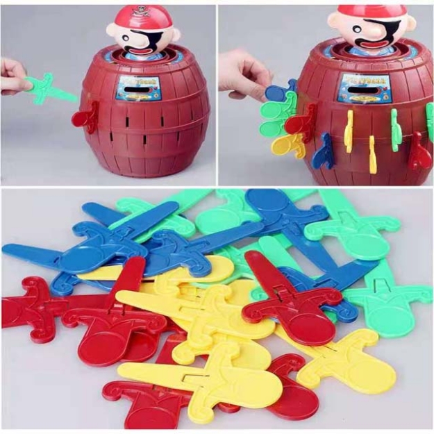 Picture of Children's Creative Tricky Toy Swords Pirate Bucket, CCTTS