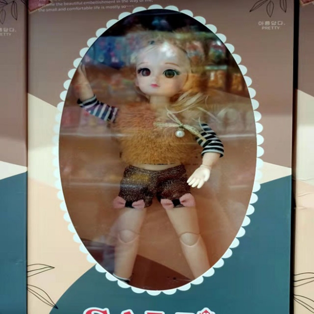 Picture of Girl's Barbie Doll Toy, GBDT