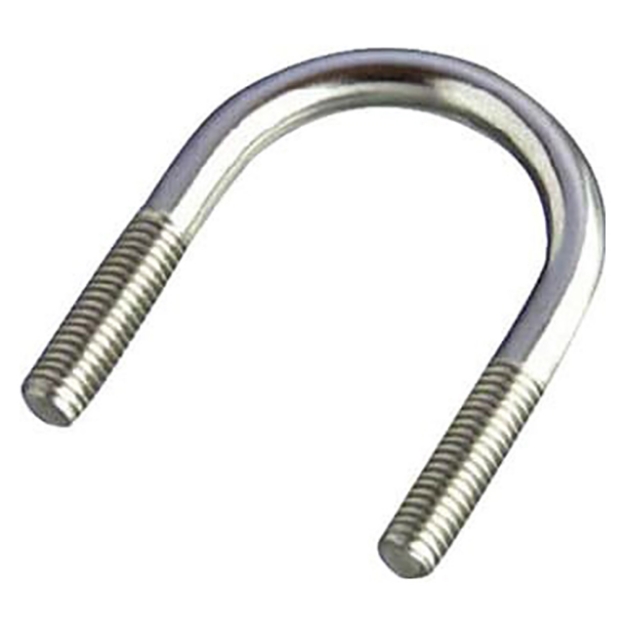Picture of 304 Stainless U bolt 1/4 , 5/16, 3/8,1/2 inches Stainless U Bolt  SS304 U-Bolt for Pipe, SSUB
